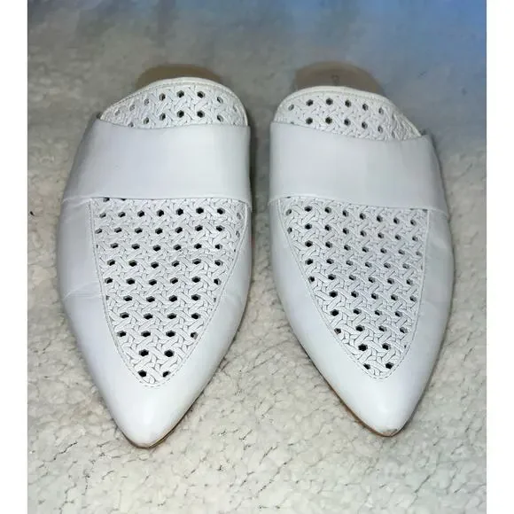 Cole Haan white Pointed Toe Mules - size 10 - Picture 2 of 8